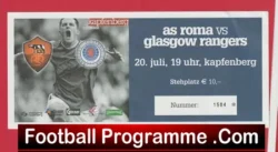 Roma v Glasgow Rangers 2019 – Football Ticket Italy