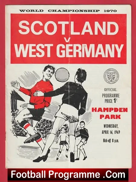 Scotland v Germany 1969