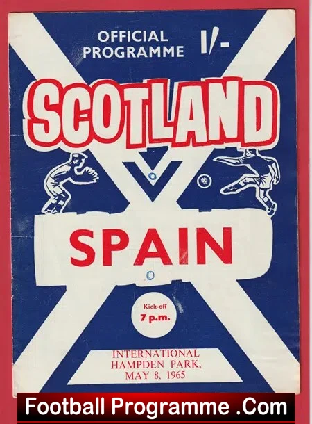 Scotland v Spain 1965