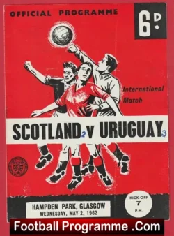 Scotland v Uruguay 1962