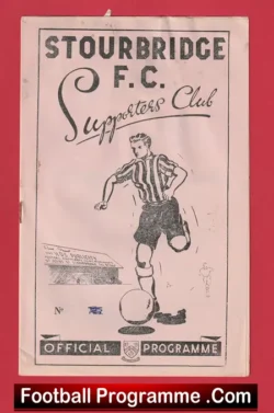 Stourbridge v Northern Nomads 1953 – to clear