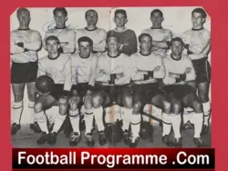 Watford Football Club Multi Signed Team Picture 1963 - 1964 - football memorabilia