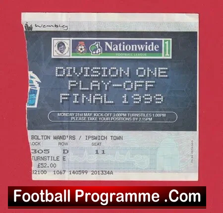 Watford v Birmingham City 1999 – First Division Play Off