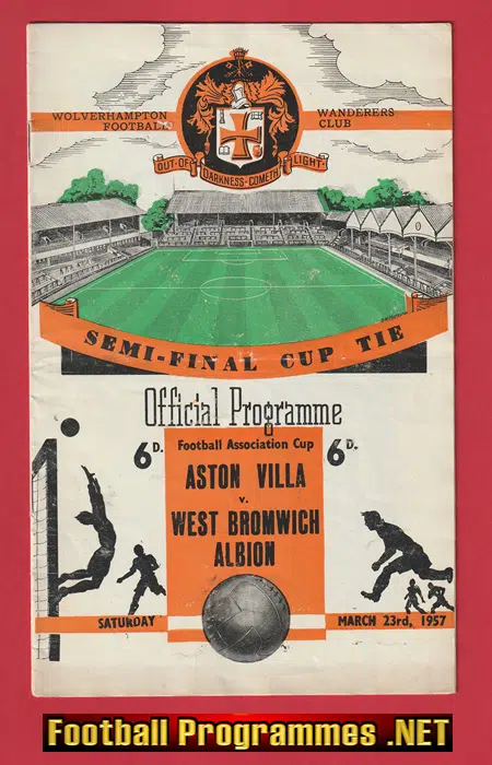 Aston Villa v WBA 1957