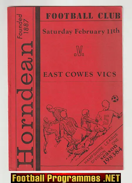 Horndean v East Cowes Vics 1984