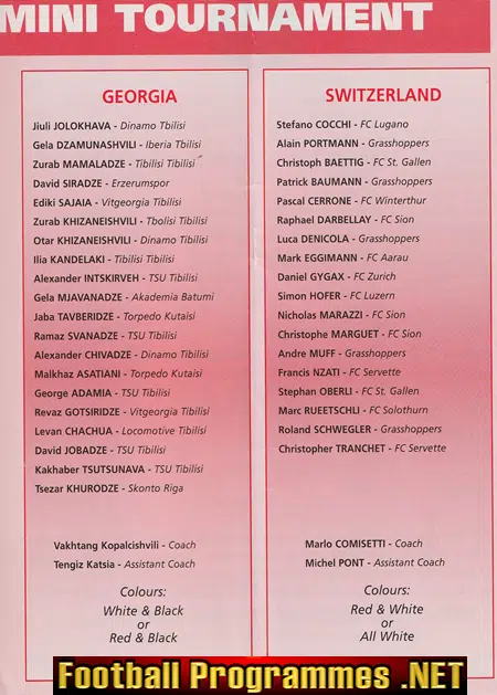 Wales v Italy 1999 - Under 18 Championship - Barry Merthyr