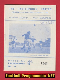 Hartlepool United v South Shields 1966 – Durham Senior Cup