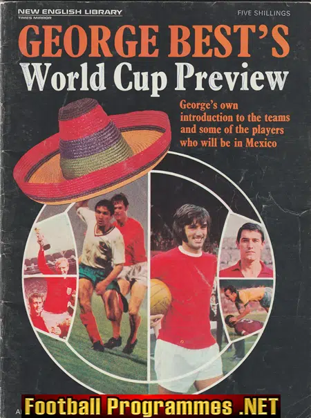 George Best World Cup Preview Magazine 1970