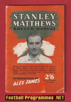 Stanley Matthews Soccer Manual Book 1948
