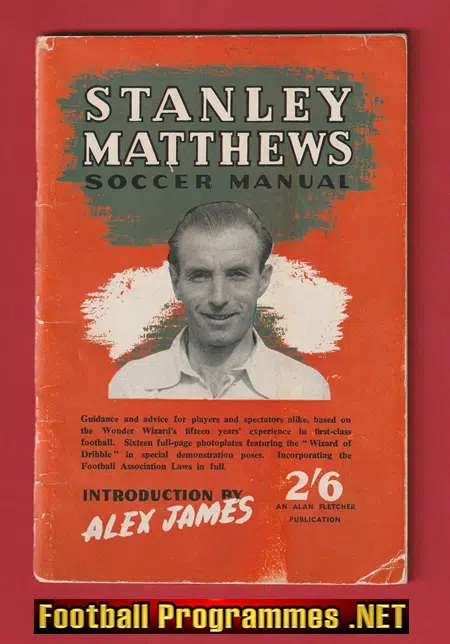 Stanley Matthews Soccer Manual Book 1948