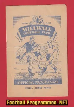 Millwall v Plymouth Argyle 1951 - FA Cup