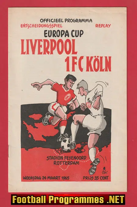 FC Koln v Liverpool 1965 – European Cup Germany