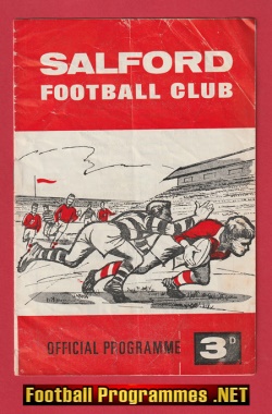 Salford Rugby v Swinton 1965