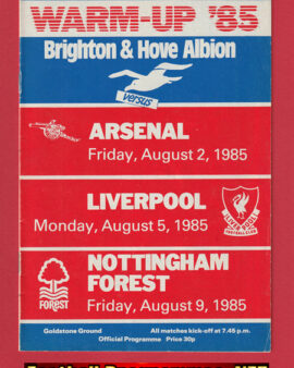 Brighton Football Tournament – Arsenal – Liverpool Forest 1985