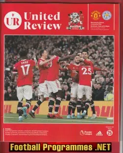 Manchester United v Leicester City 2022