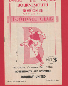 Bournemouth v Torquay United 1953