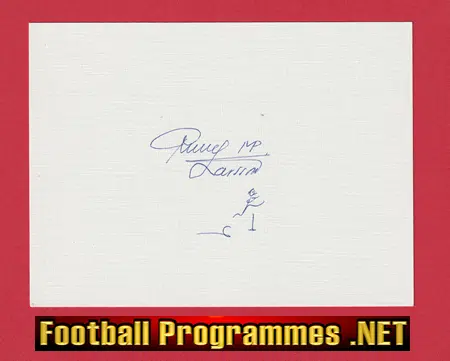 Rime Larsson Sweden Olympic Athlete Signed Autograph ?