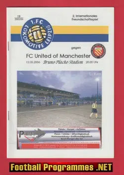 Leipzig Lokomotive v FC United Of Manchester 2006 – German