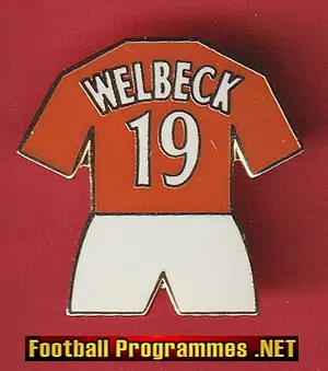Manchester United Metal Football Badge – Danny Welbeck