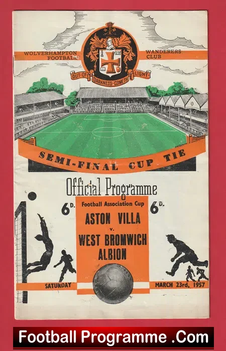 Aston Villa v WBA 1957