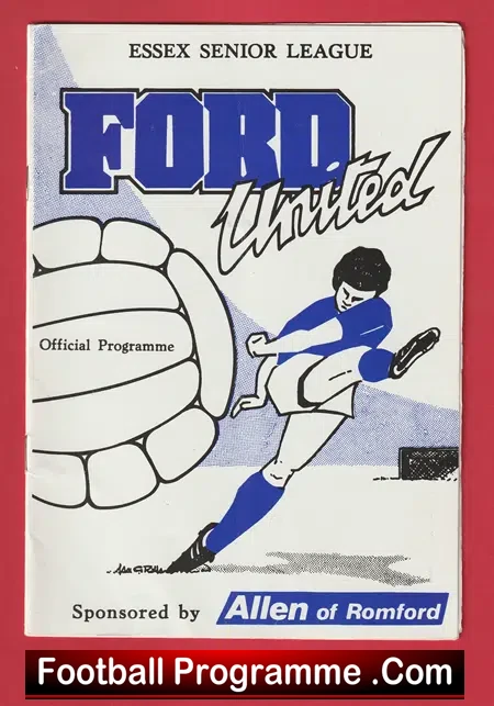 Ford United v Brentwood 1985 - Essex Senior League
