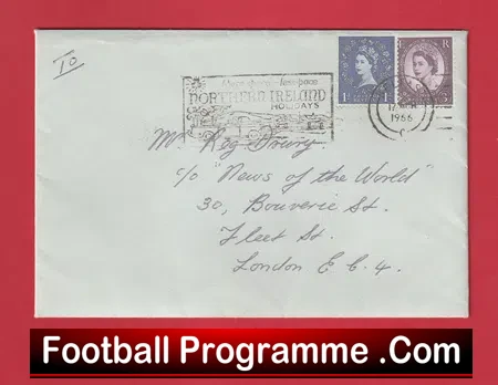 George Best Father Letter to News Of The World Reporter 1966