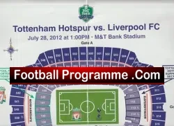 Liverpool v Tottenham 2012 – Baltimore America USA