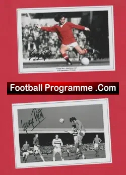 Manchester United George Best Photo Picture Set X 10