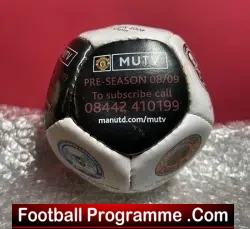 Manchester United Tournament 2008 - MUTV Minature Football Ball