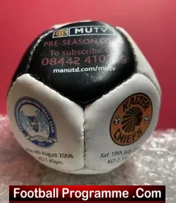 Manchester United Tournament 2008 - MUTV Minature Football Ball