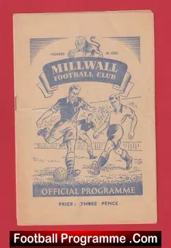 Millwall v Plymouth Argyle 1951 – FA Cup