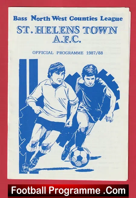 St Helens Town v Horwich RMI 1988