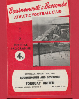 Bournemouth v Torquay United 1961 – 1960’s
