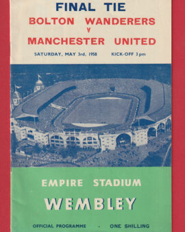 Bolton Wanderers v Manchester United 1958 – FA Cup Final + Song