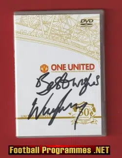 Manchester United One United DVD SIGNED by Wayne Rooney 2006
