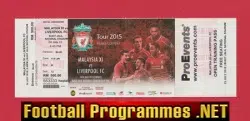Malaysia v Liverpool 2015 – Football Ticket Kuala Lumpur