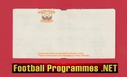 Speedway World Individual Championship Final Ticket 1985