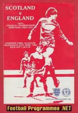 Scotland Ladies v England 1982 - Womens Football International Hampden