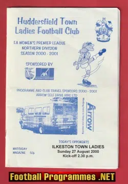 Huddersfield Ladies v Ilkeston Town 2000 - Womens Football