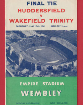 Huddersfield Rugby v Wakefield Trinity 1962 – League Cup Final