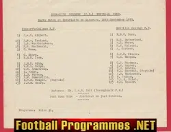 Stewarts College Rugby v Melville College 1953 - Scotland