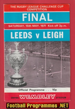 Leigh Rugby v Leeds 1971 – Cup Final Wembley