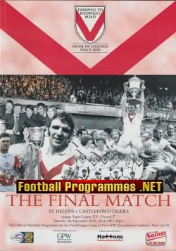 St Helens Rugby v Castleford 2010 - Cup Final