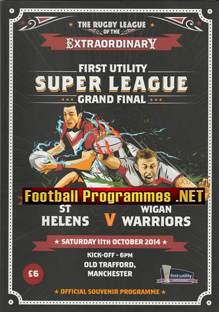 St Helens Rugby v Wigan 2014 – Cup Final
