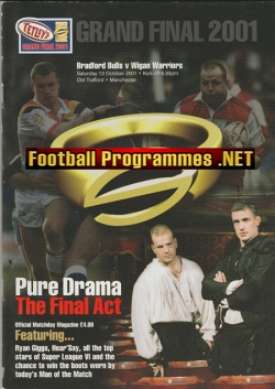 Bradford Rugby v Wigan 2001 – Cup Final