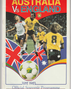 Australia v England 1983 – Official Souvenir