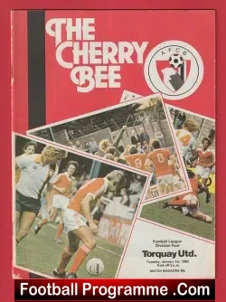 Bournemouth v Torquay United 1980