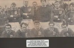 Bradford Park Avenue Football Club Multi Autographed 1966 SIGNED - football programme
