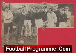 Charlton Athletic Football Club Multi Autographed SIGNED 1950s - football programme