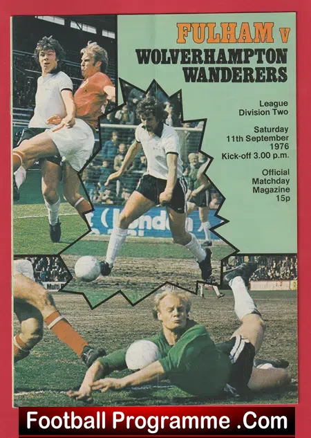 Fulham v Wolves 1976 – George Best + Bobby Moore